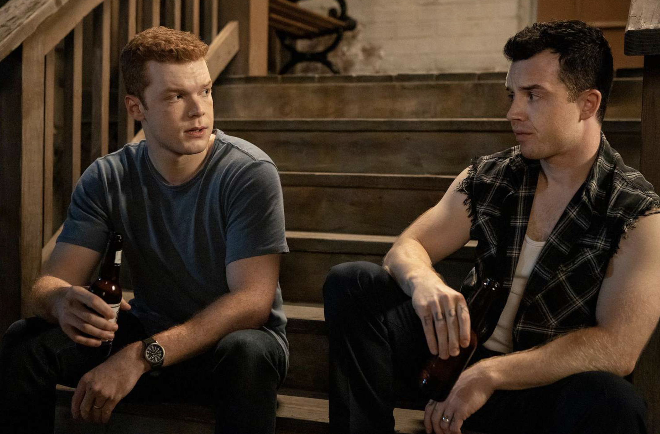 Ian Gallagher during a depressive episode